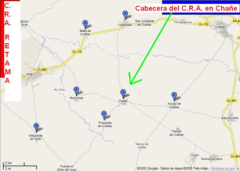 Mapa CRA, sin S.Cristóbal